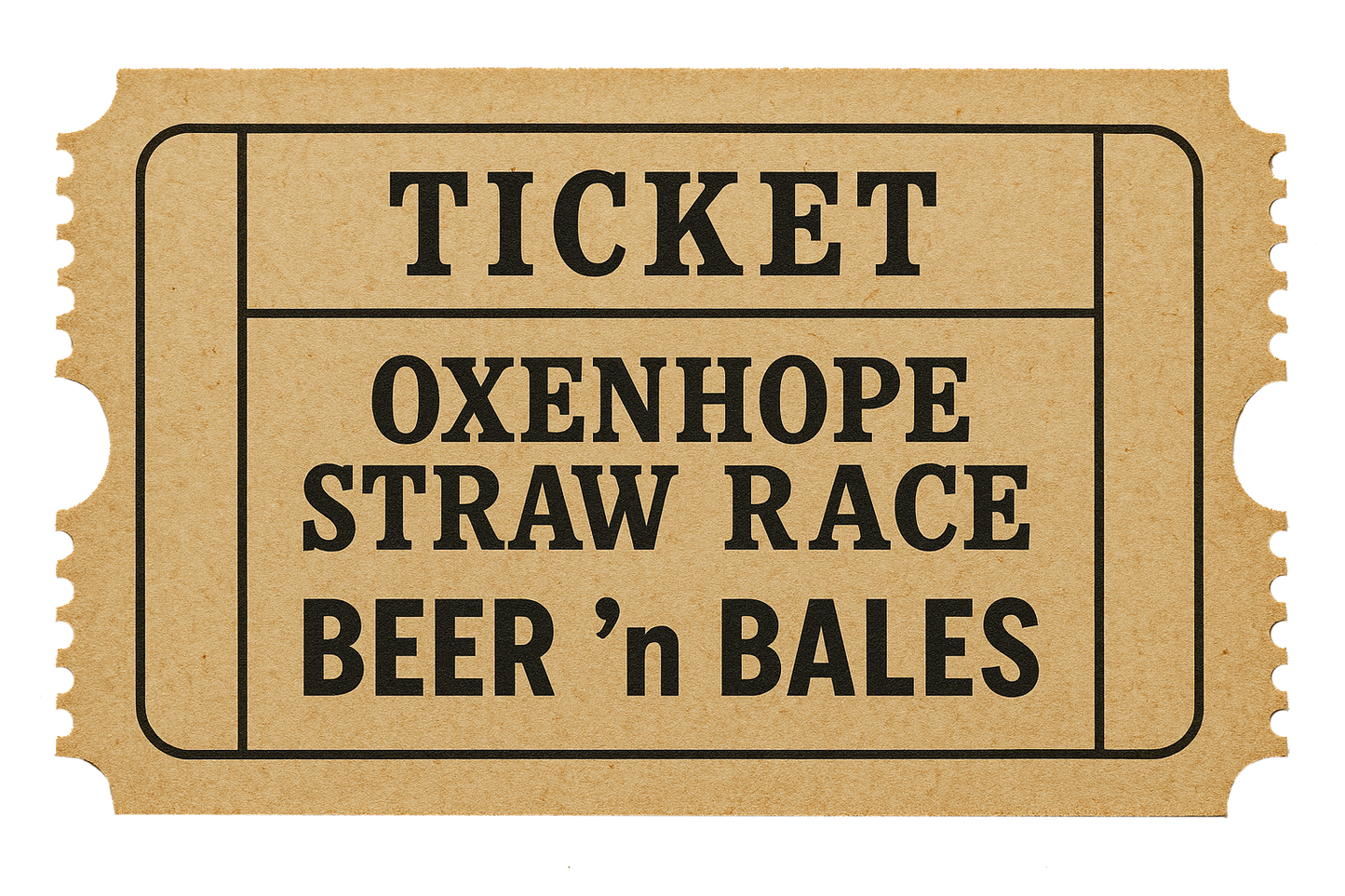Beer 'n Bales Event Ticket