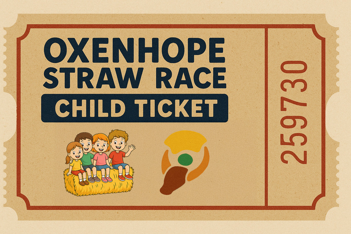 Straw Race 2026 Children's Ticket